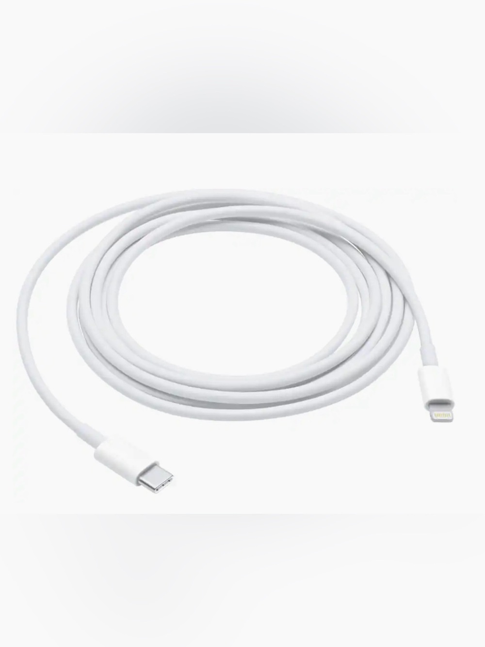 NEW Apple USB-C to Lightning 2m/6ft Charging Cable - White